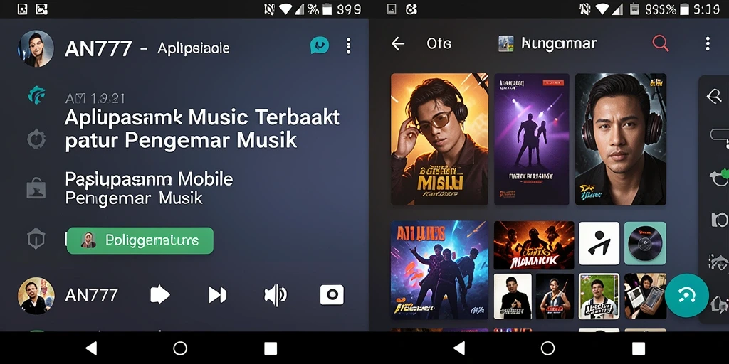 Tampilan gameplay menampilkan interaksi seru dengan alat musik.