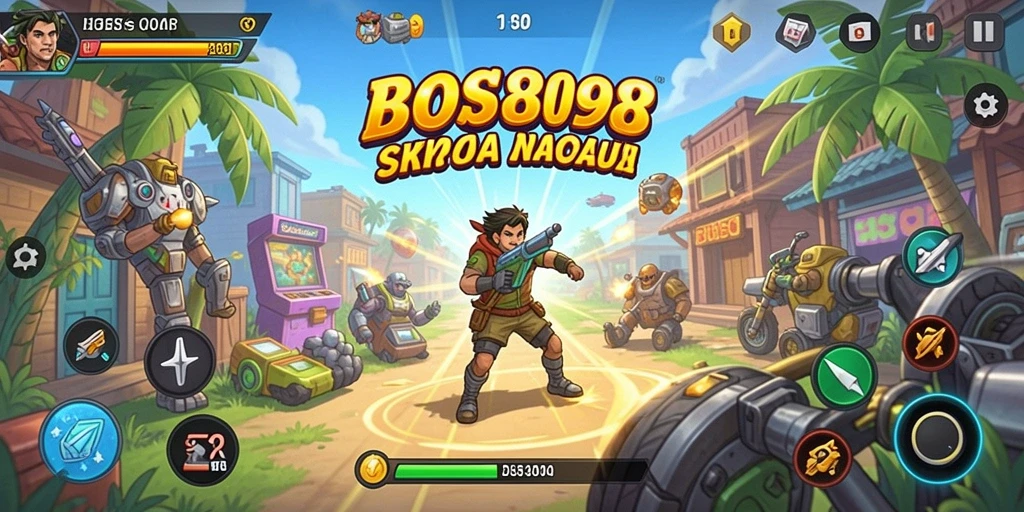Tampilan gameplay seru dari permainan BOS898 yang memukau.
