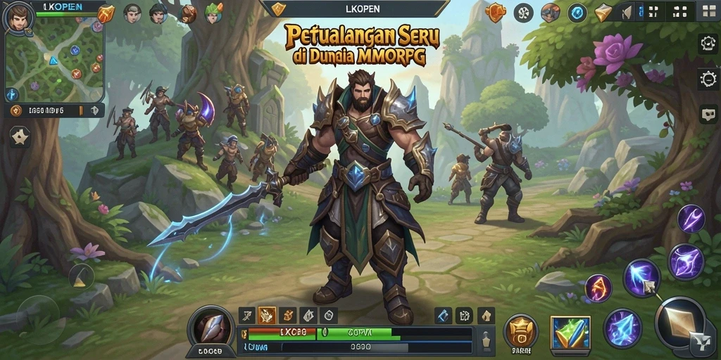 Gameplay seru dan interaksi antar pemain di LKOPEN.