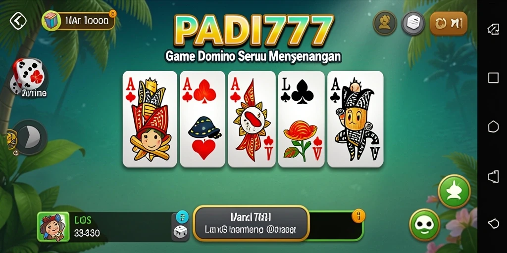 Tampilan gameplay PADI777 yang memukau dan seru.