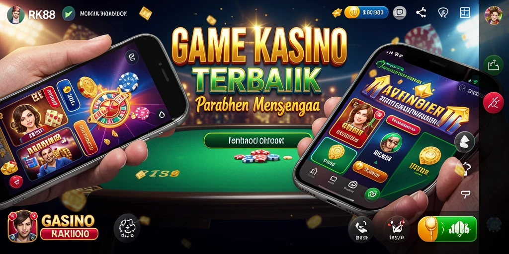 Tampilan menakjubkan gameplay Kasino di RK88.