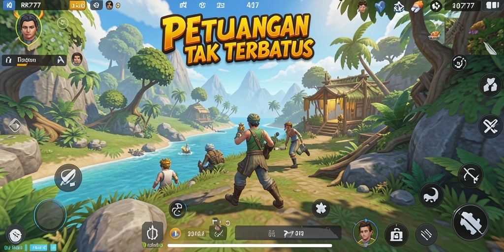 Gameplay seru di dunia terbuka yang penuh petualangan.