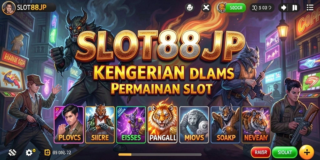 Tangkapan layar menampilkan gameplay menyeramkan SLOT88JP yang mendebarkan.
