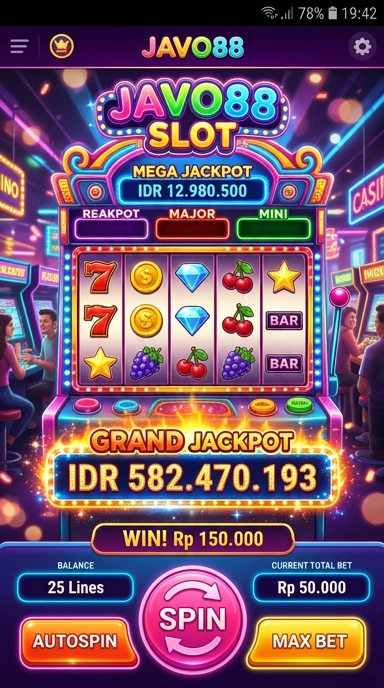 Proses unduh mudah dan cepat di javo88.